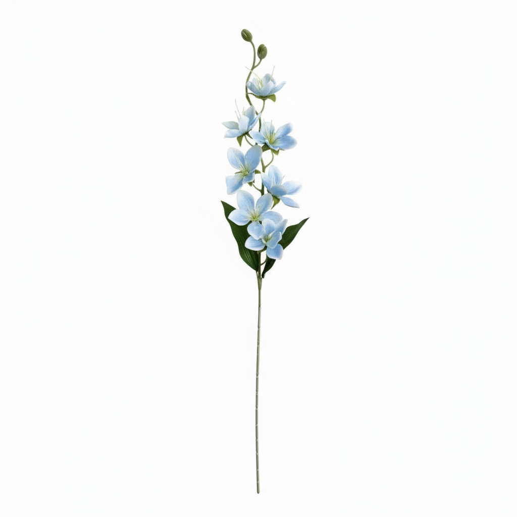 Real Touch Orchid Stem | Light Blue