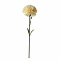 Real Touch Carnation Stem | Cream
