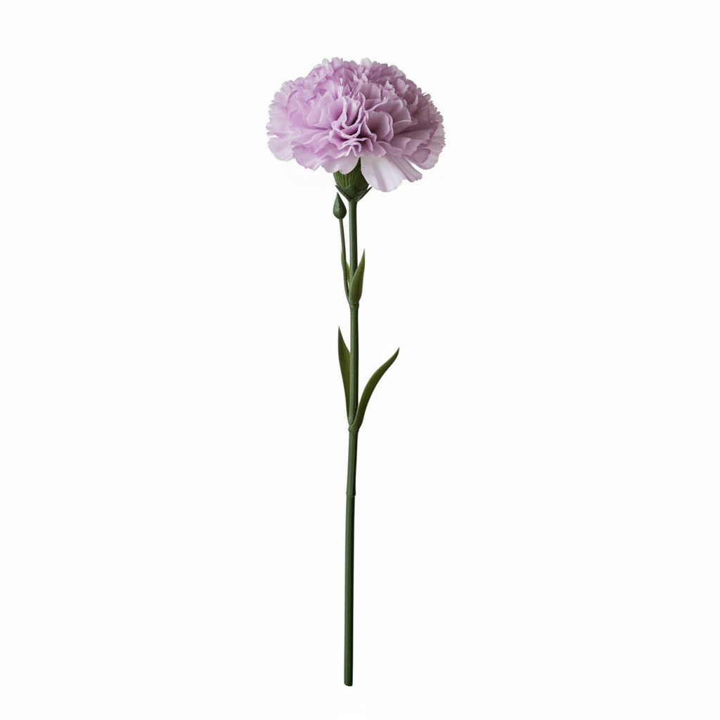 Real Touch Carnation Stem | Light Purple