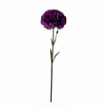 Real Touch Carnation Stem | Dark Purple