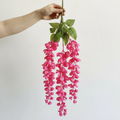 Real Touch Wisteria Stem | Bright Pink