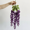 Real Touch Wisteria Stem | Dark Purple
