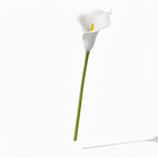 Real Touch Calla Lily Stem | White