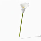 Real Touch Calla Lily Stem | White