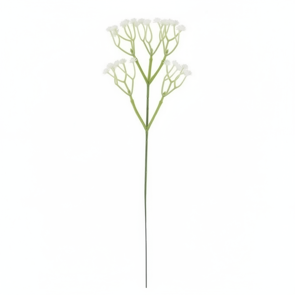 Real Touch Baby's Breath Stem | White