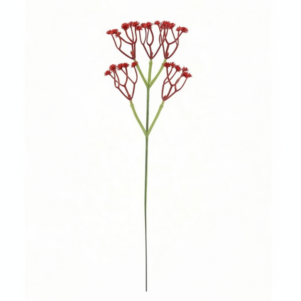 Real Touch Baby's Breath Stem | Red