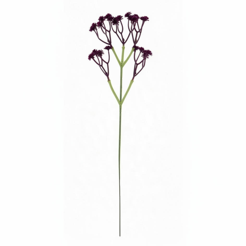 Real Touch Baby's Breath Stem | Dark Purple