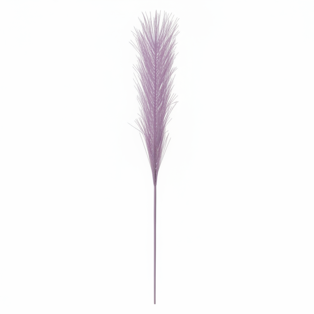 Real Touch Pampas Grass Stem | Light Purple