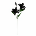 Real Touch Lily Stem | Black