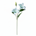 Real Touch Lily Stem | Light Blue