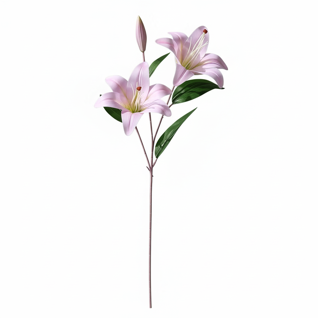 Real Touch Lily Stem | Light Purple