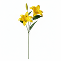 Real Touch Lily Stem | Yellow