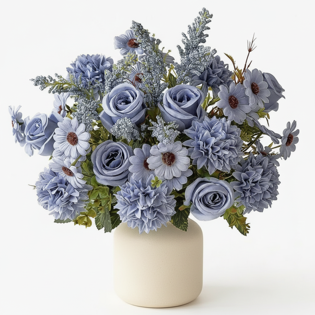 Pre-Made Floral Bundle Light Blue #1