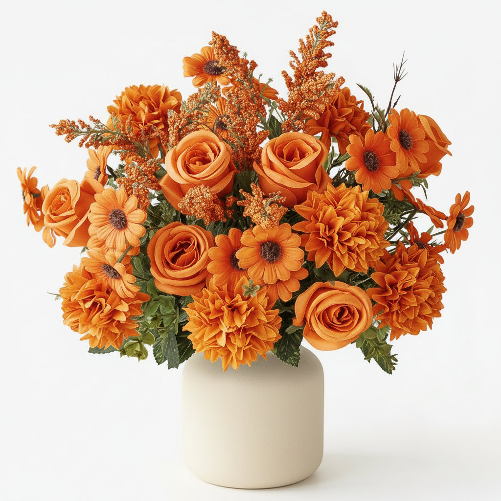 Pre-Made Floral Bundle Orange #1