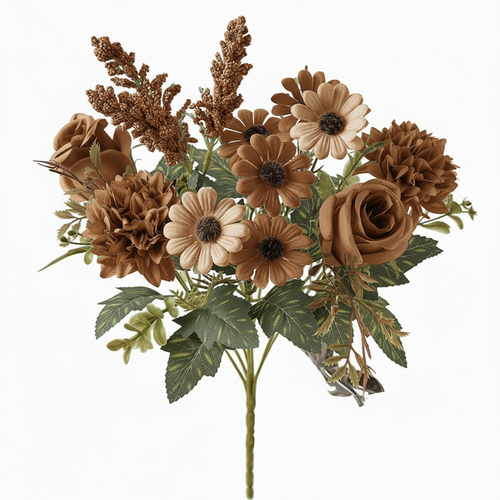 Pre-Made Floral Bundle Brown #1