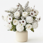Pre-Made Floral Bundle White #1