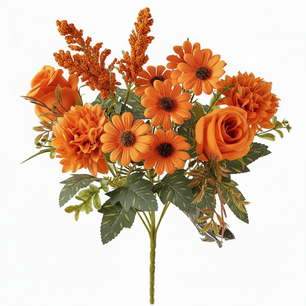 Pre-Made Floral Bundle Orange #1