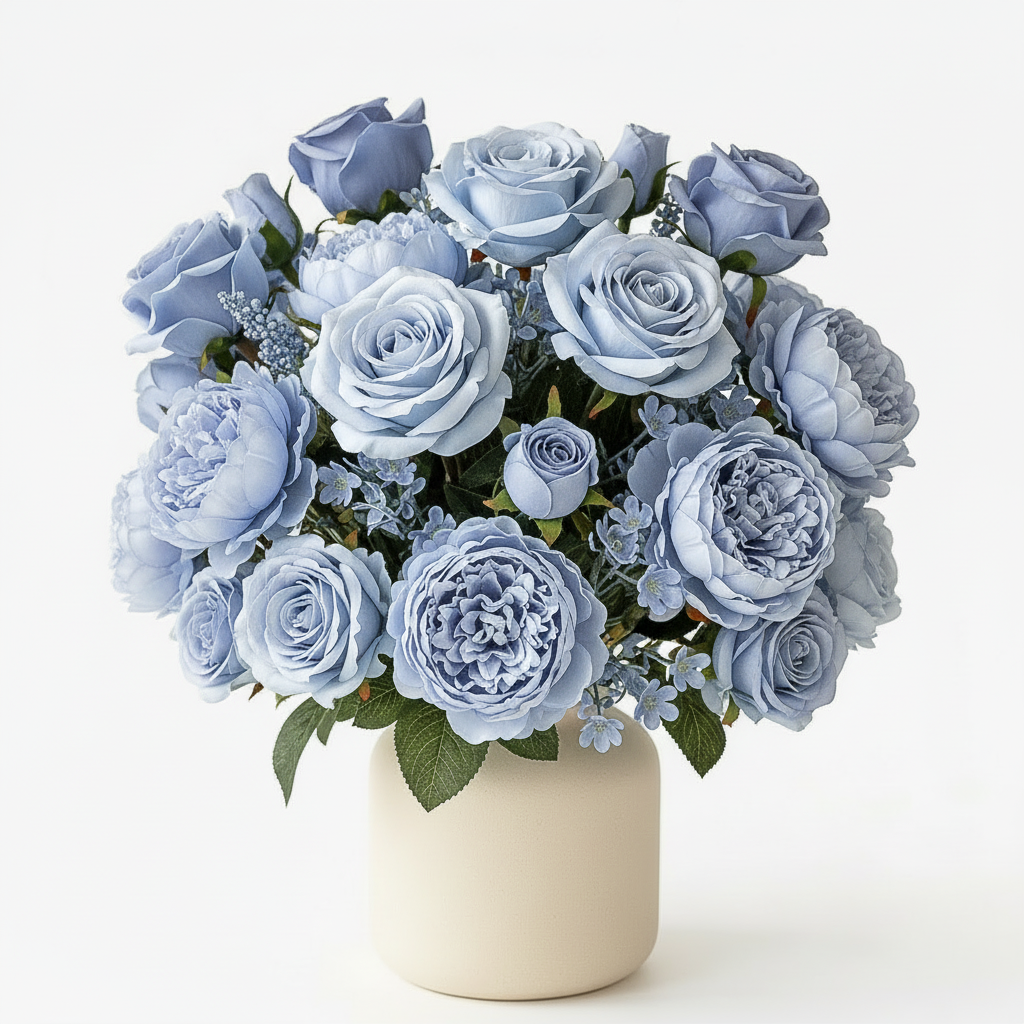 Pre-Made Floral Bundle Light Blue #2