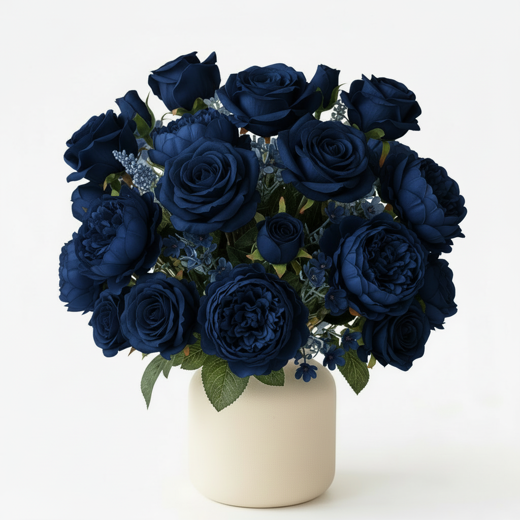 Pre-Made Floral Bundle Dark Blue #2
