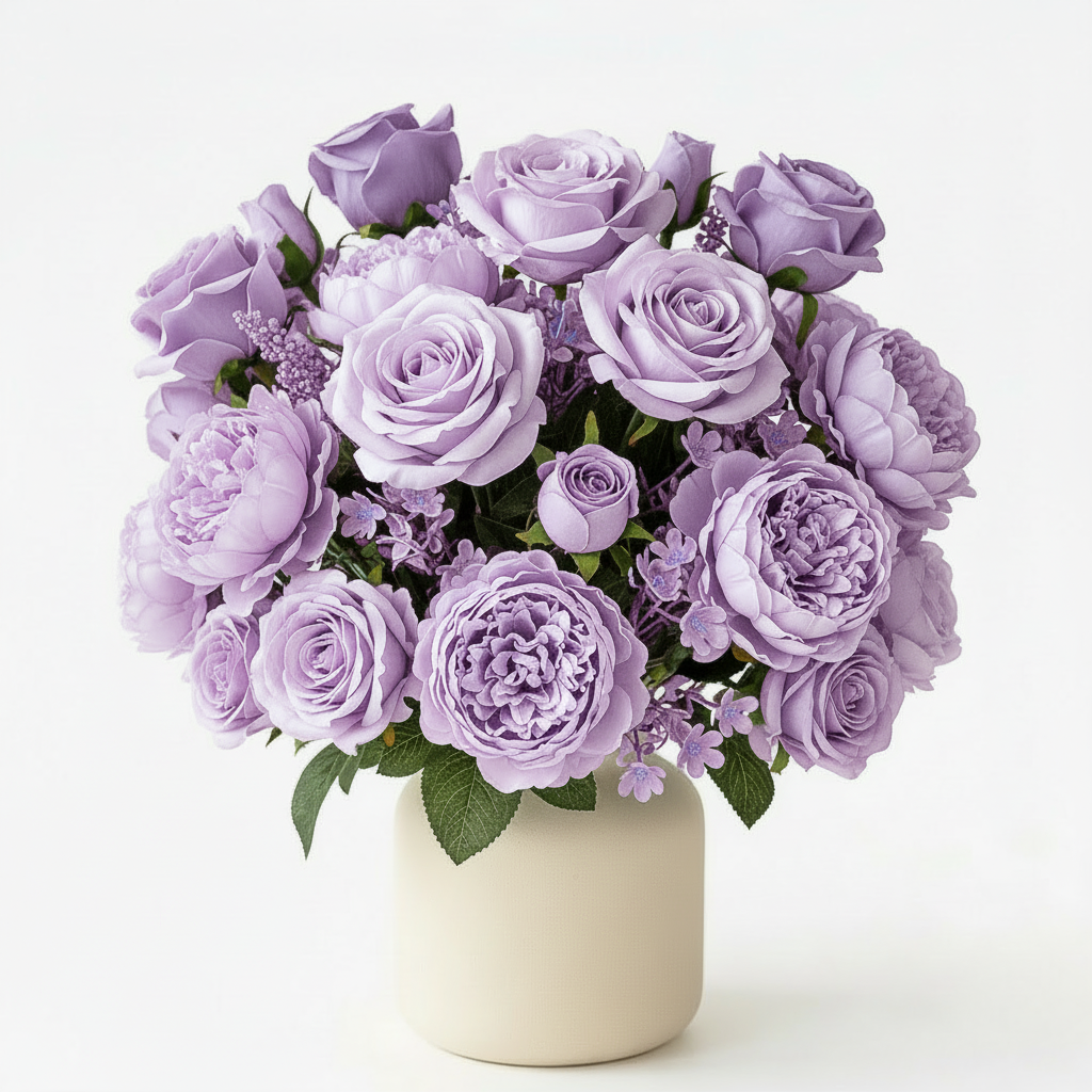 Pre-Made Floral Bundle Light Purple #2