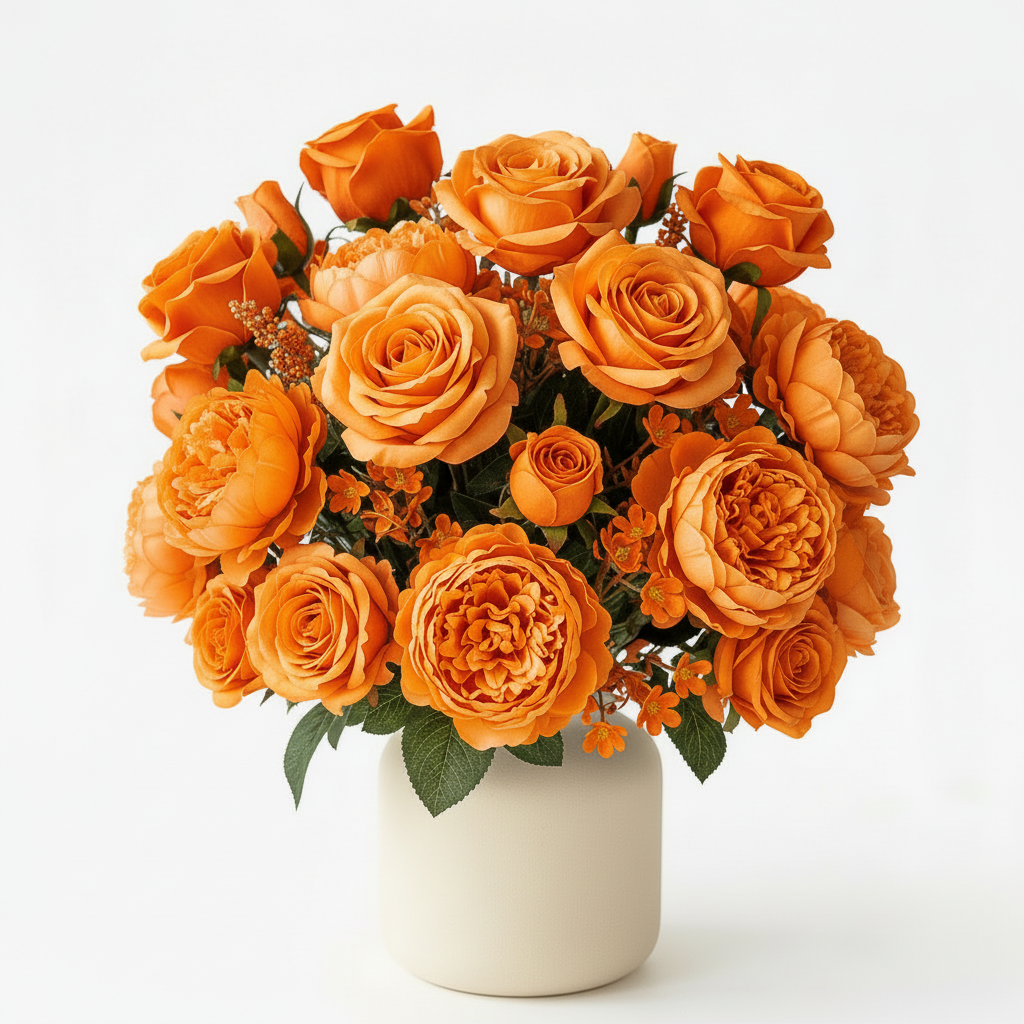 Pre-Made Floral Bundle Orange #2