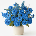 Pre-Made Floral Bundle Bright Blue #1