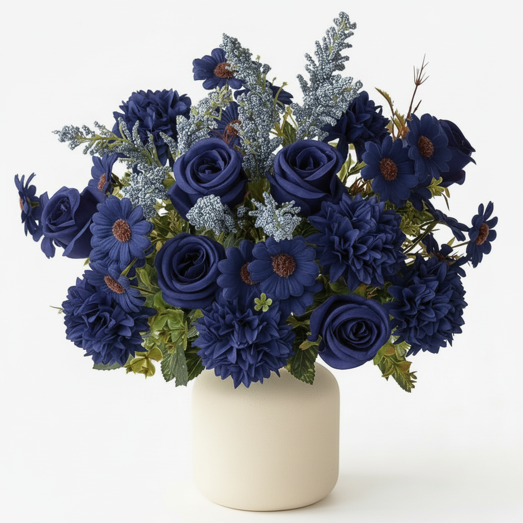 Pre-Made Floral Bundle Dark Blue #1