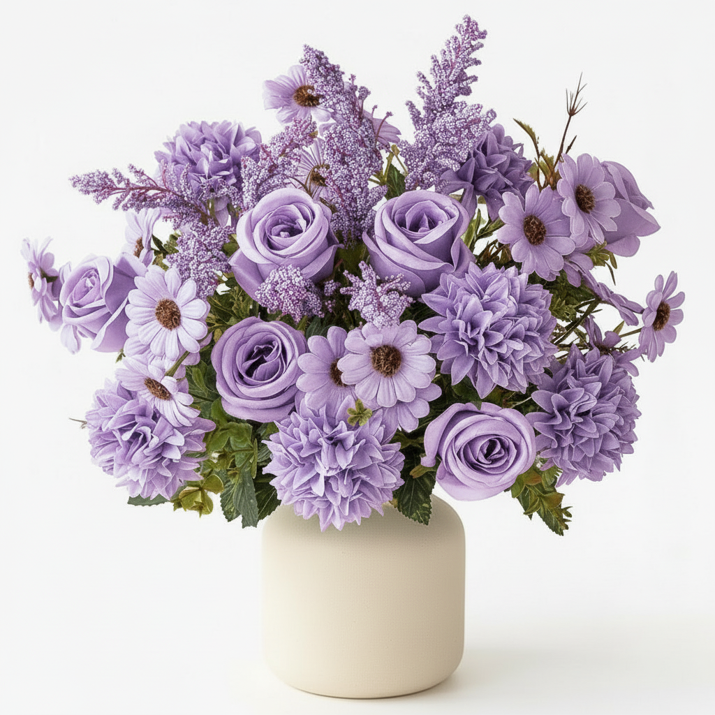 Pre-Made Floral Bundle Light Purple #1