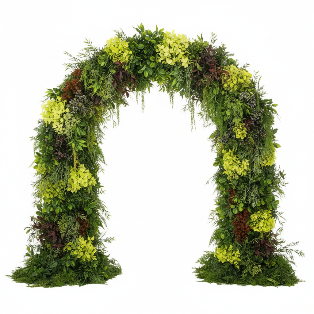 Botanical Dream Premium Greenery Flower Backdrops | 507