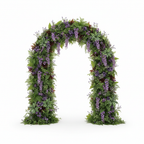 Tropical Lavender Greenery Floral Backdrops | 169