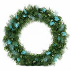 Blue Tropical Premium Greenery Backdrops | 526