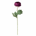 Real Touch Classic Peony Stem | Dark Purple