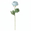Real Touch Classic Peony Stem | Light Blue